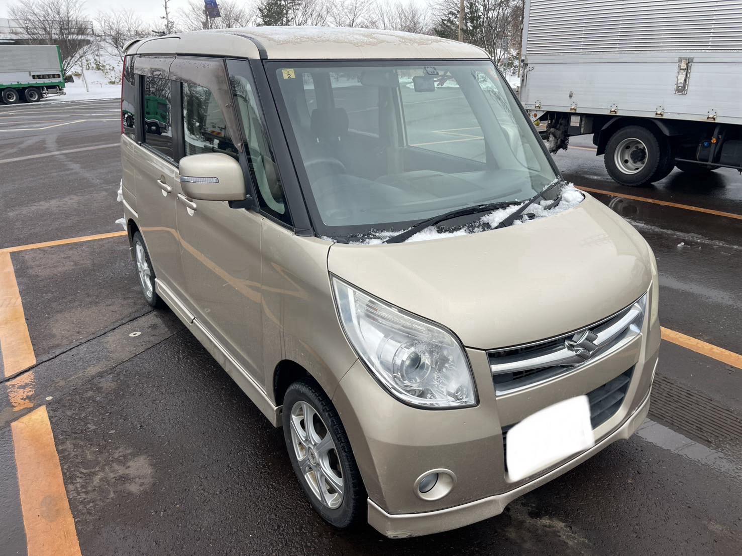 尾花沢市で買い取った2008年式スズキ パレット中古車