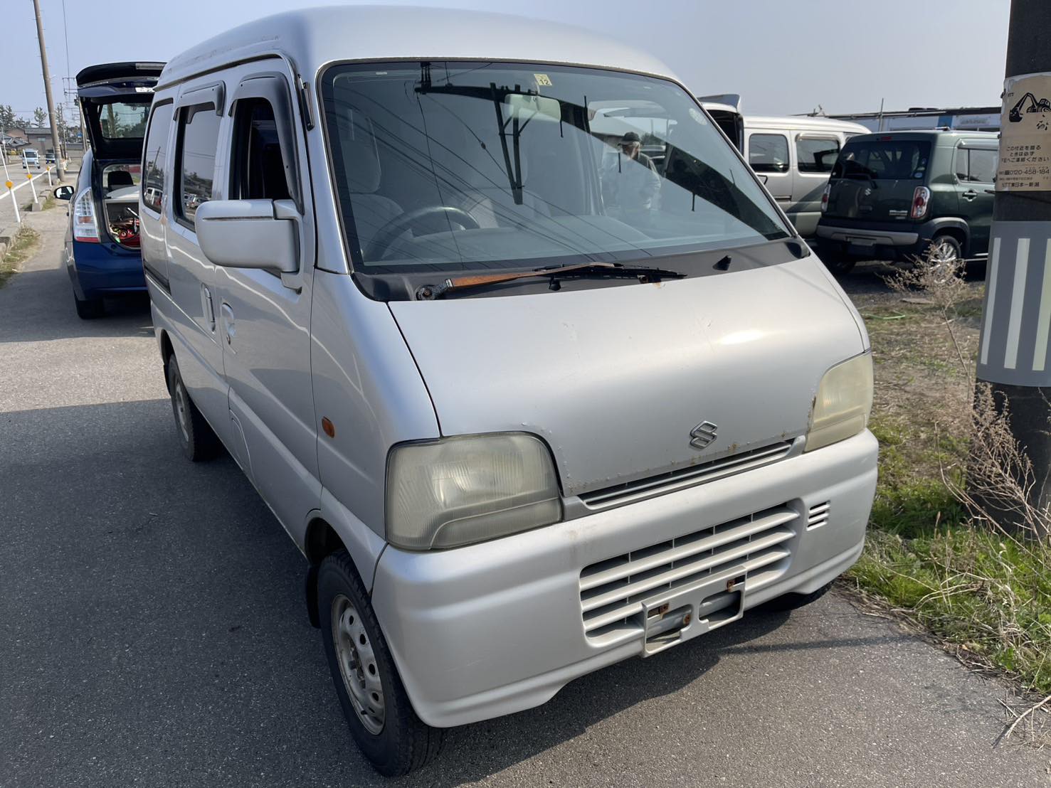 村上市で買い取った2001年式スズキ エブリィ故障車