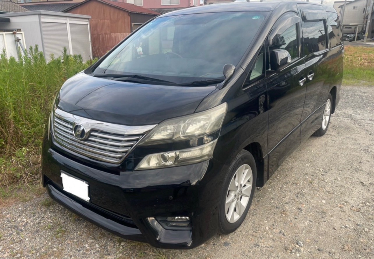 新発田市で買い取った2008年式トヨタ ヴェルファイア中古車