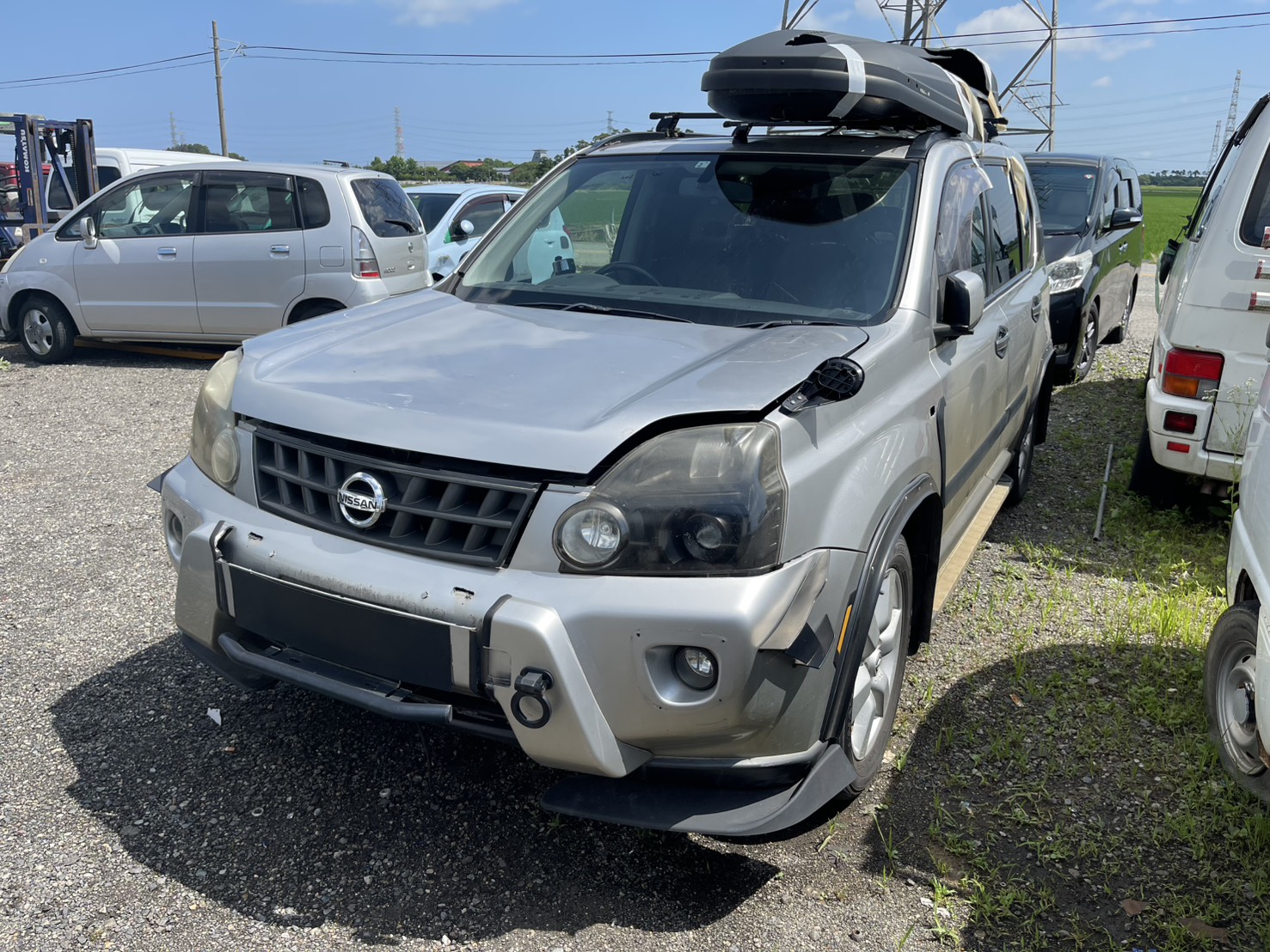 三条市で買い取った2009年式日産 エクストレイル 163事故車