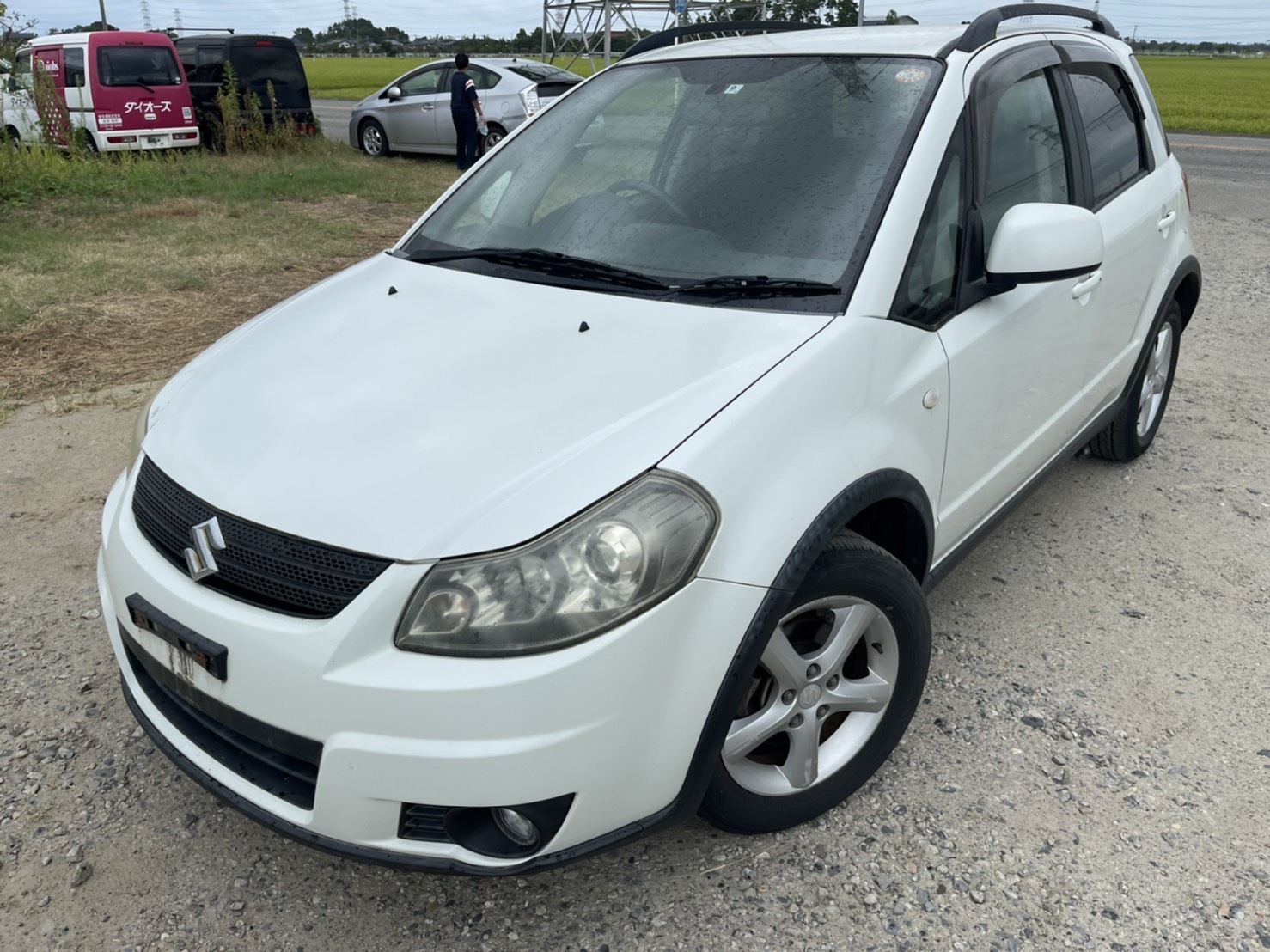 新潟市で買い取った2008年式スズキ SX4 164過走行
